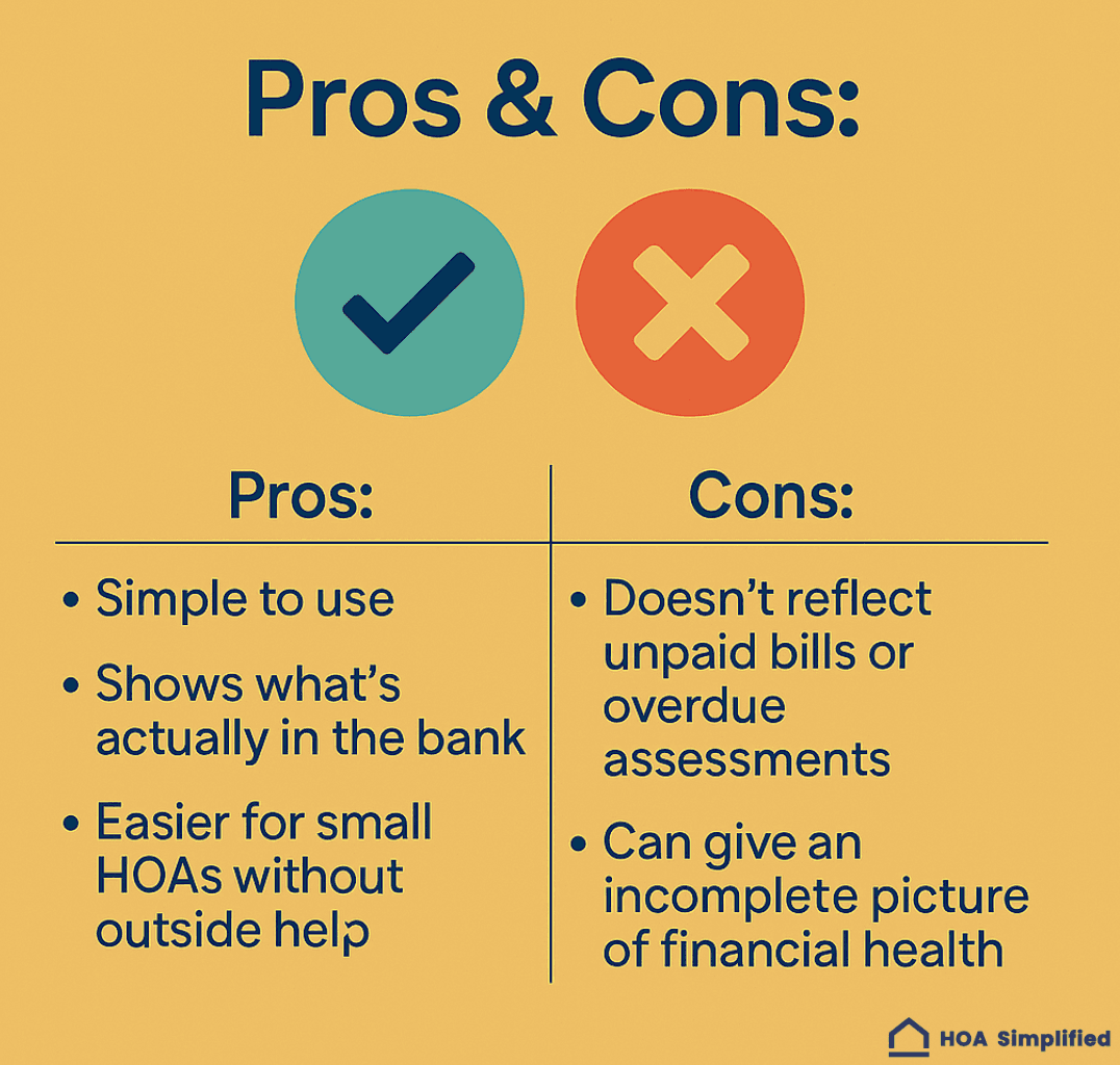 HOA Accounting: Cash vs. Accrual - What Boards Need to Know